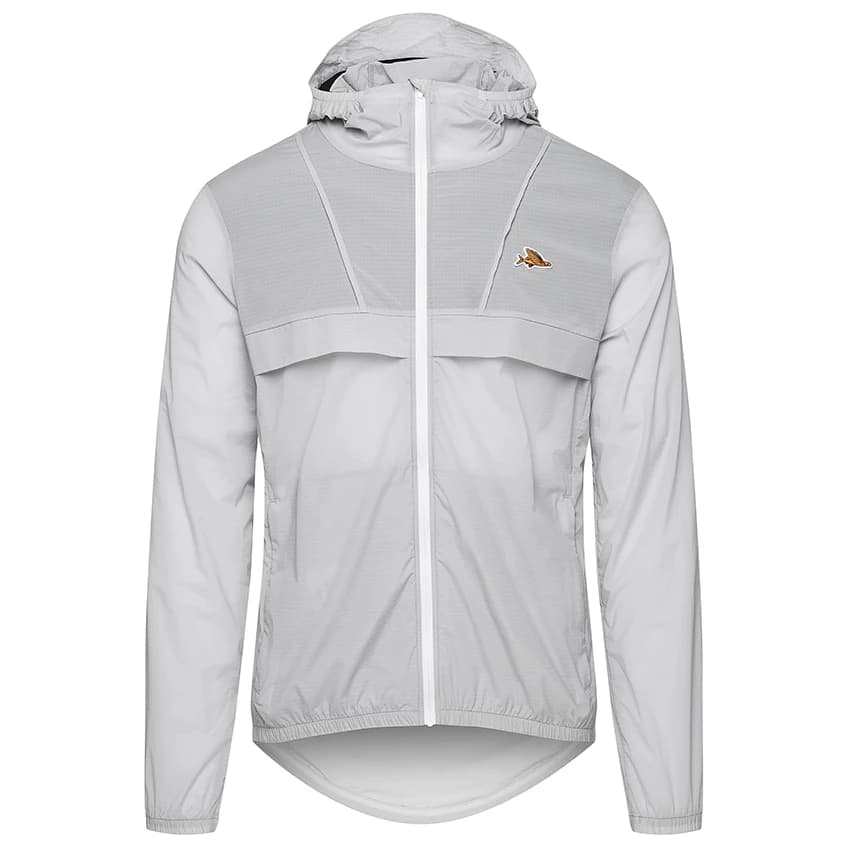 Мъжко ветрозащитно яке за колоездене CAFÉ DU CYCLISTE Ilona Cycling jacket - Cloud Grey