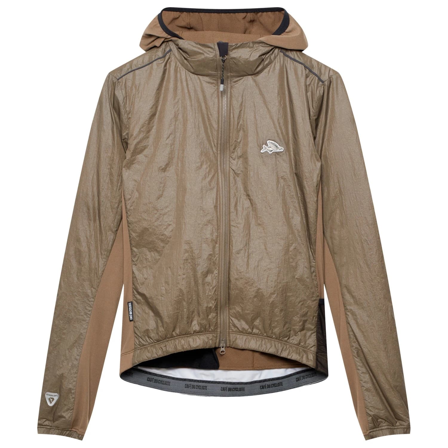 Мъжко термо яке за колоездене CAFÉ DU CYCLISTE Lise Cycling jacket - Carob