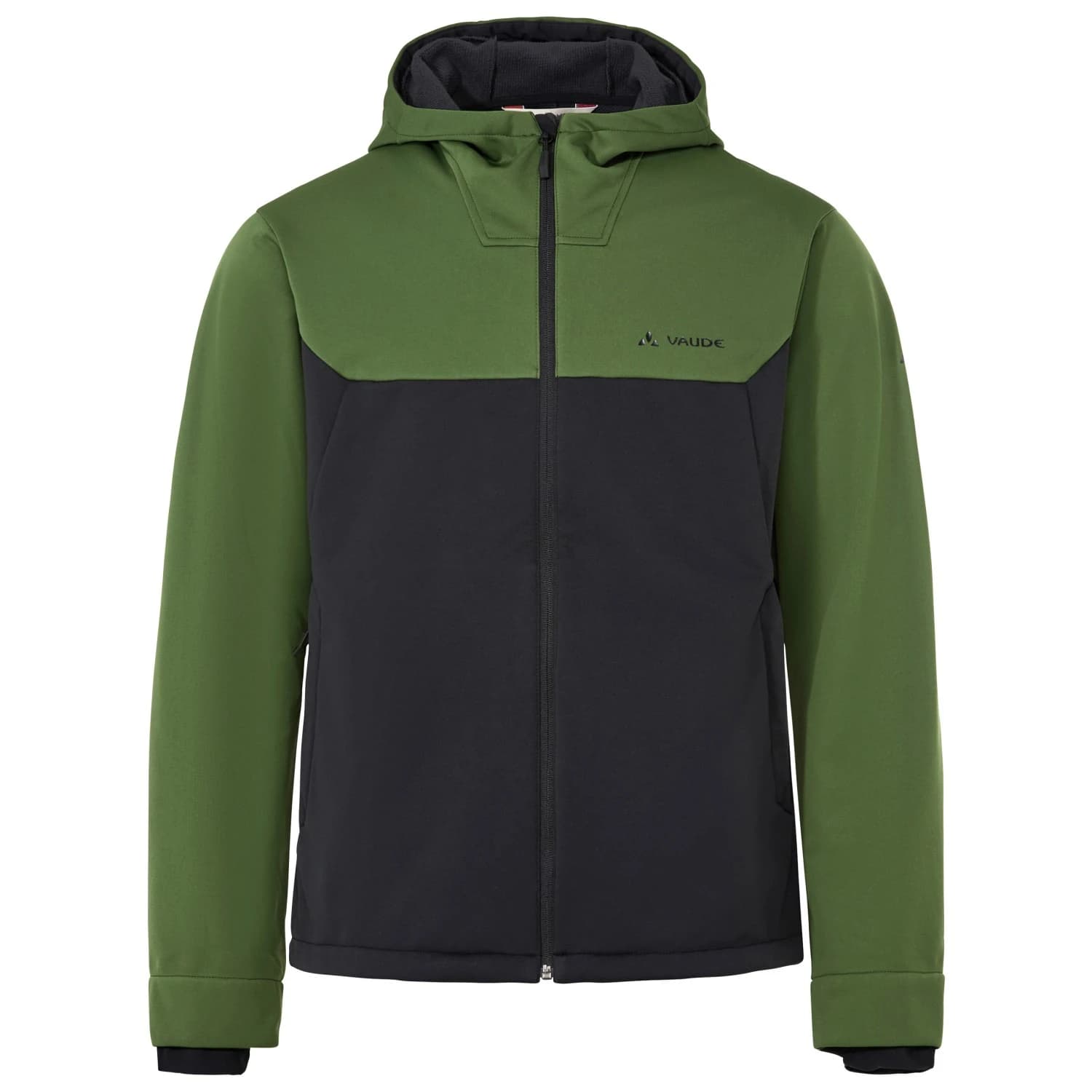 Мъжко ветрозащитно яке за колоездене Vaude Qimsa Hooded Softshell Jacket II Cycling jacket - Thyme