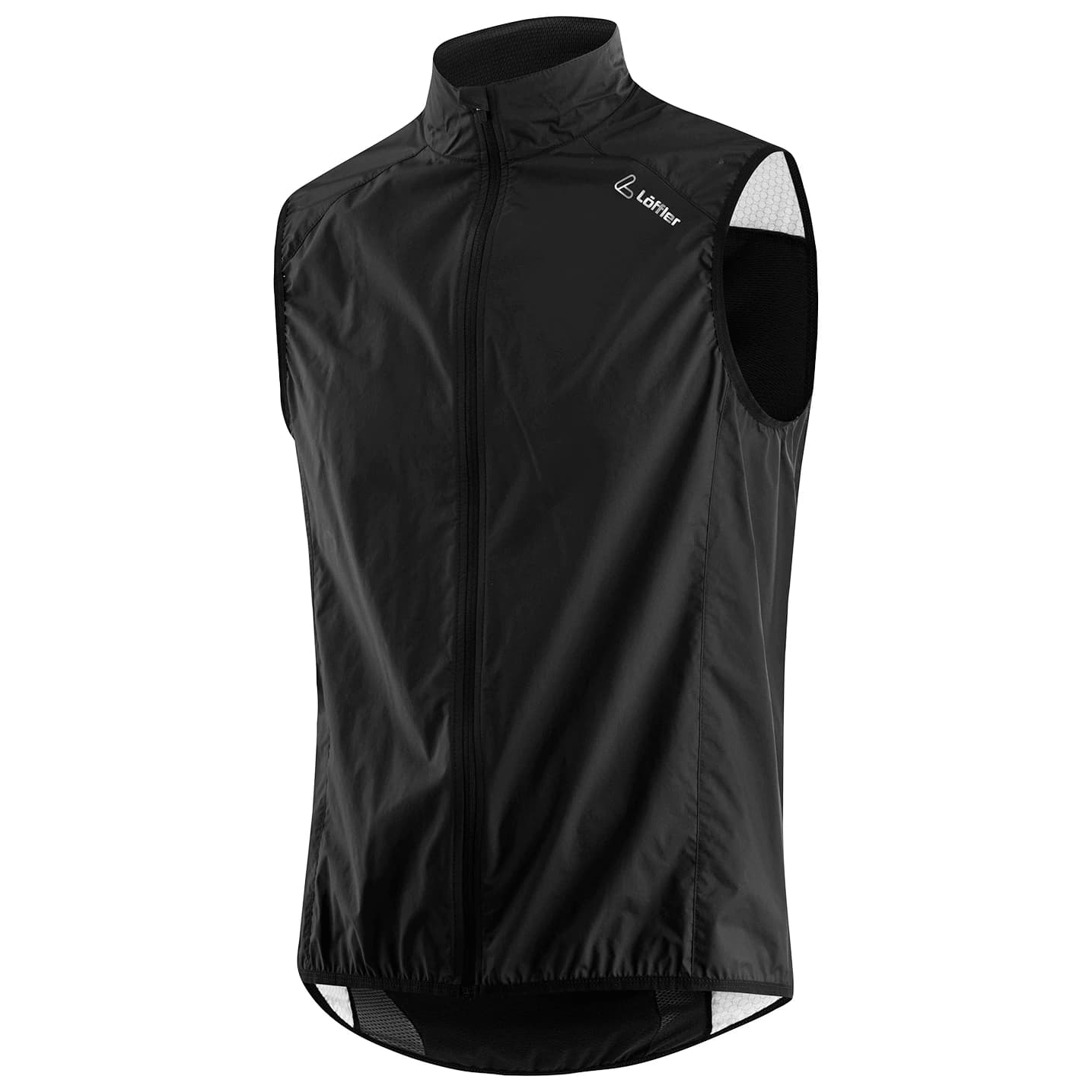 Мъжки елек за колоездене Löffler Bike Vest Comfort Fit WPM Pocket Cycling vest - Black