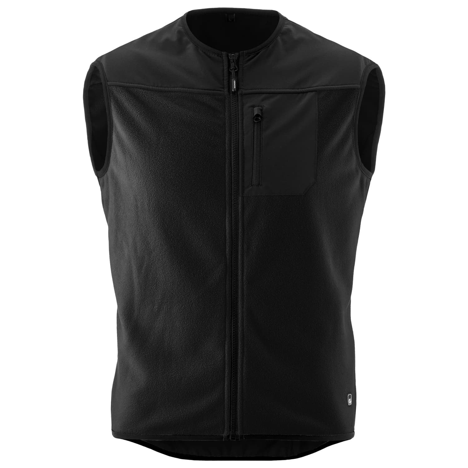 Мъжки елек за колоездене Gonso Adventure Vest Fleece Cycling vest - Black