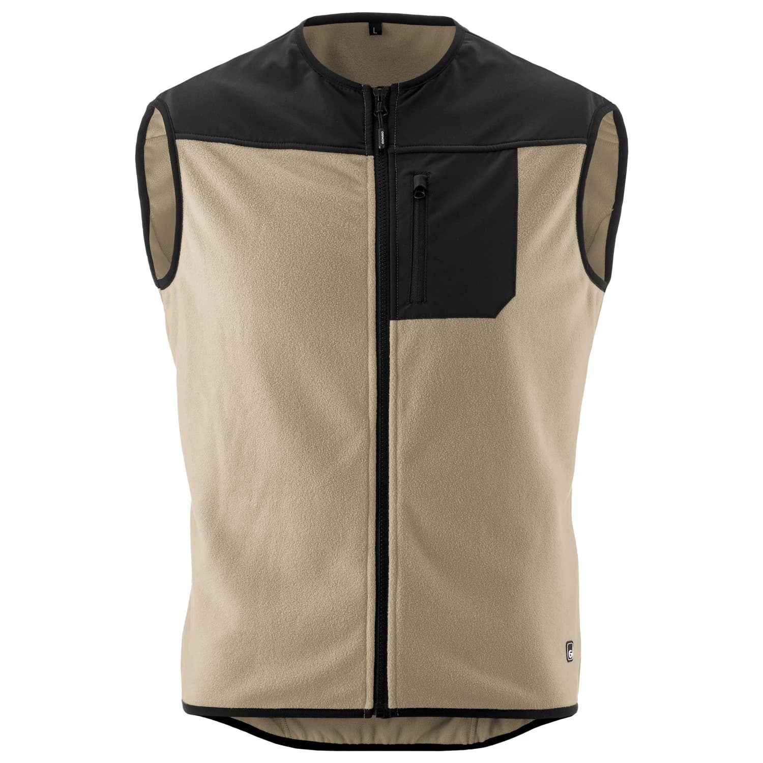 Мъжки елек за колоездене Gonso Adventure Vest Fleece Cycling vest - Jonesboro Cream