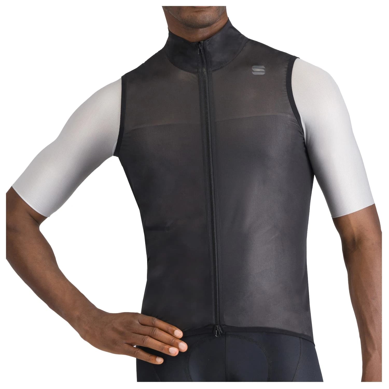 Мъжки елек за колоездене Sportful Light Air Vest Cycling vest - Black