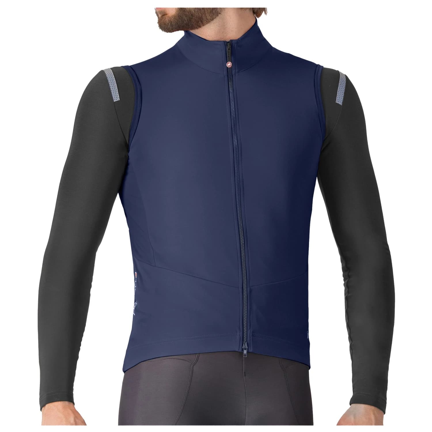 Мъжки елек за колоездене Castelli Perfetto Air Vest Cycling vest - Belgian Blue