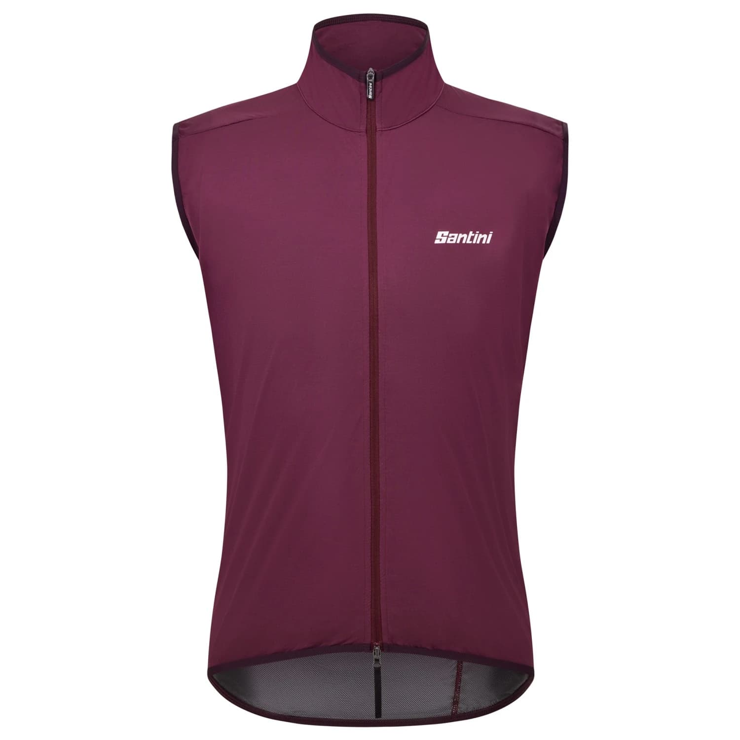 Елек за колоездене Santini Guard Nimbus Rainproof Vest Cycling vest - Burgundy