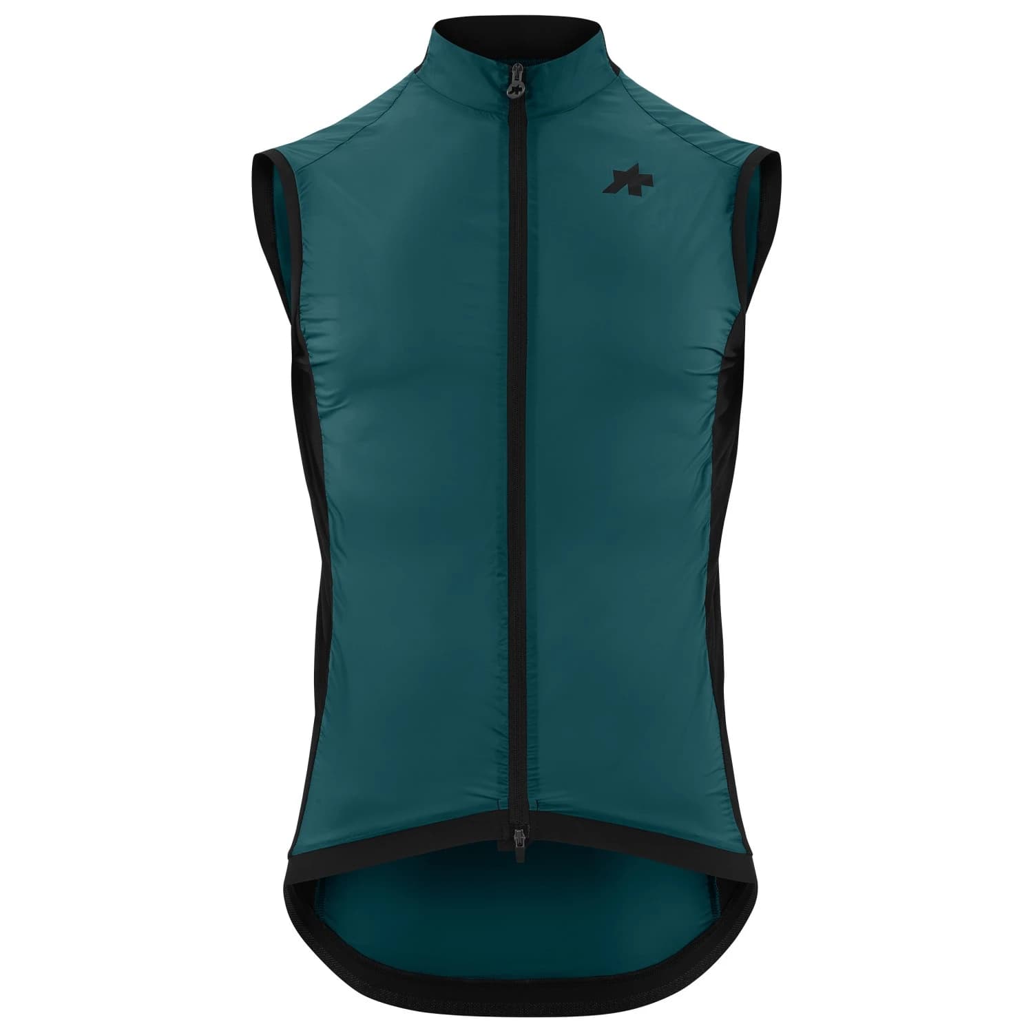 Мъжки елек за колоездене ASSOS Mille GT Wind Vest S11 Cycling vest - Deep Petrol