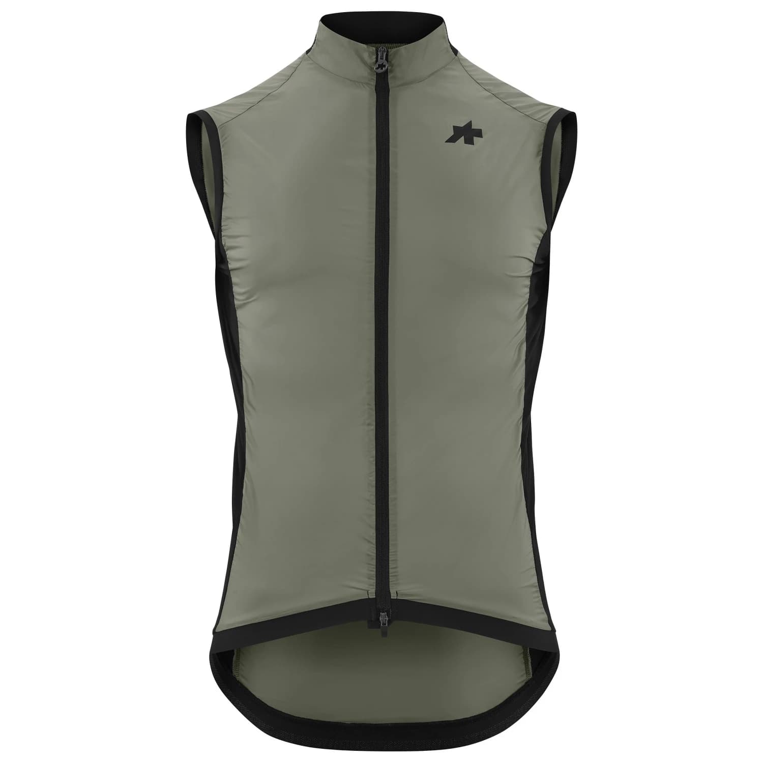 Мъжки елек за колоездене ASSOS Mille GT Wind Vest S11 Cycling vest - Edge Green