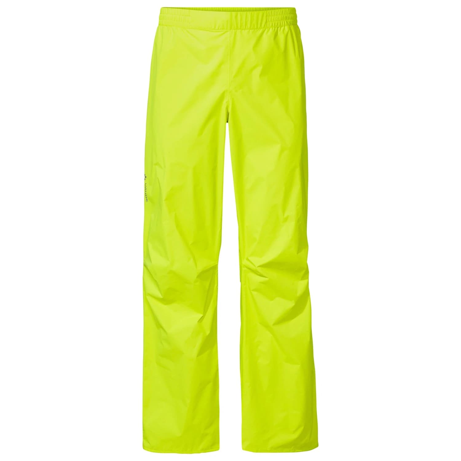 Мъжки водоустойчив панталон за колоездене Vaude Drop Pants II Cycling bottoms - Neon Yellow / Neon Yellow