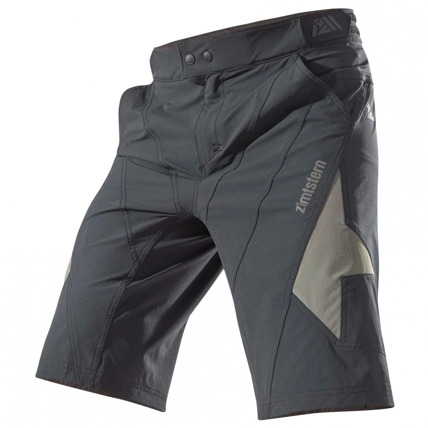 Мъжки шорти за колоездене Zimtstern Tauruz Evo Short Cycling bottoms - Pirate Black / Gun Metal