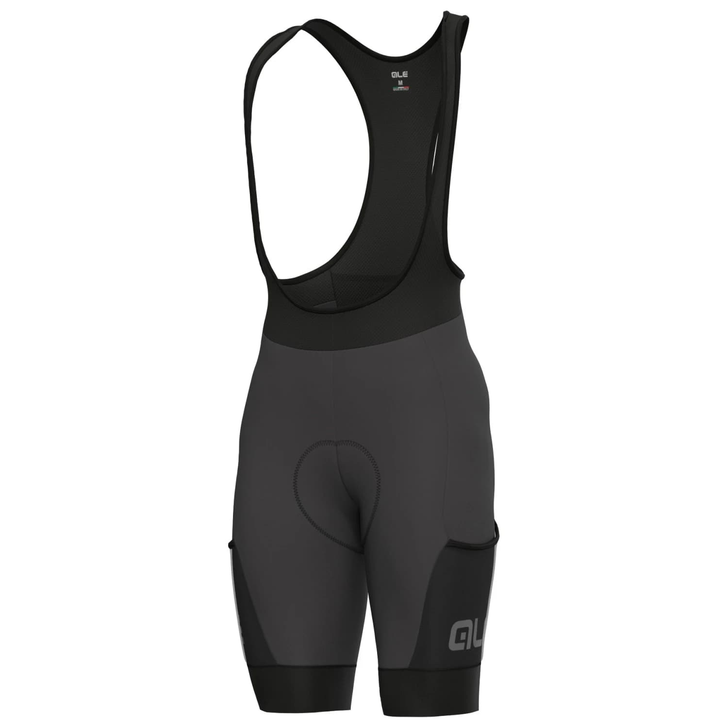 Мъжки клин за колоездене Alé Stones Cargo Bibshorts Cycling bottoms - Grey