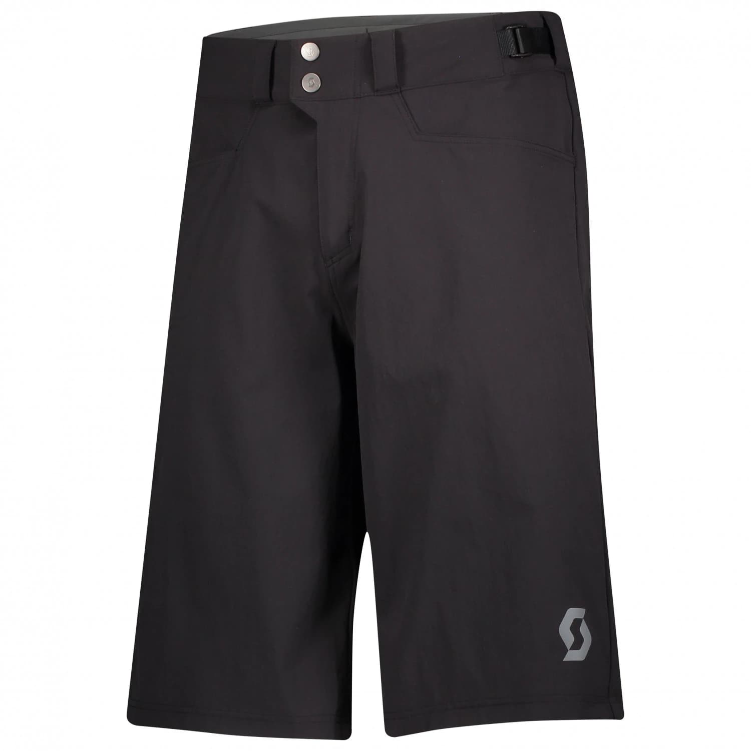 Мъжки шорти за колоездене Scott Shorts Trail Flow with Pad Cycling bottoms - Black