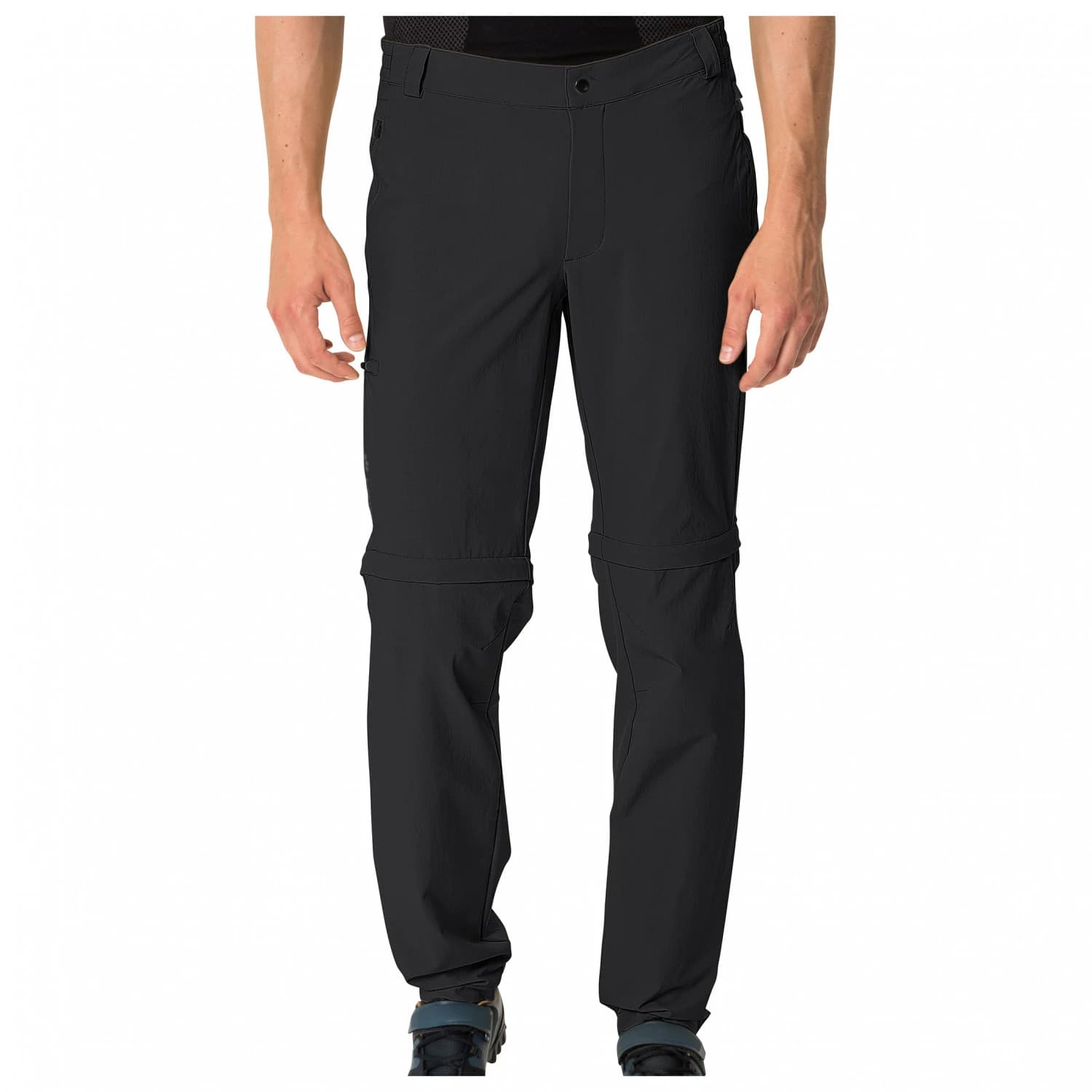Мъжки дълъг панталон за колоездене Vaude Yaras Zip Off Pants Cycling bottoms - Black
