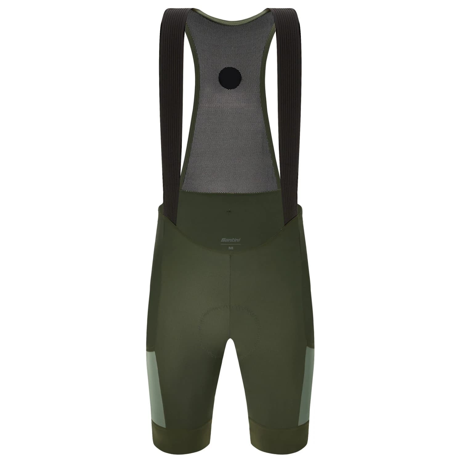 Мъжки клин за колоездене Santini Gravel Shorts Cycling bottoms - Verde Militare