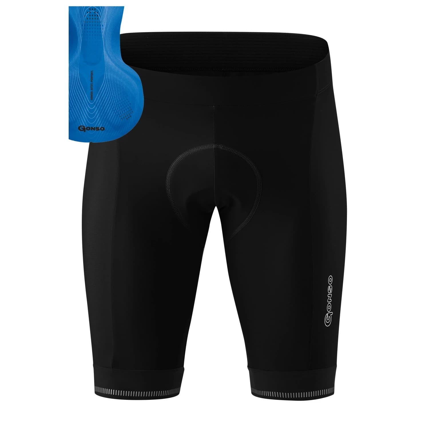 Шорти за колоездене Gonso Sitivo Cycling bottoms - Black / Skydiver