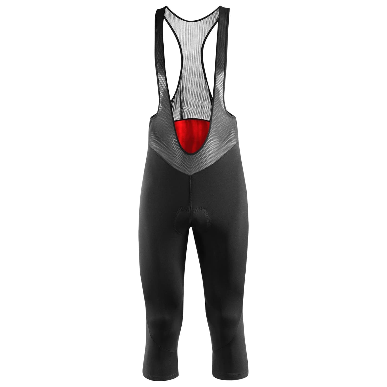 Мъжки 3/4 панталон за колоездене Löffler 3/4 Bike Bib Tights Transtex Basic Gel Cycling bottoms - Black