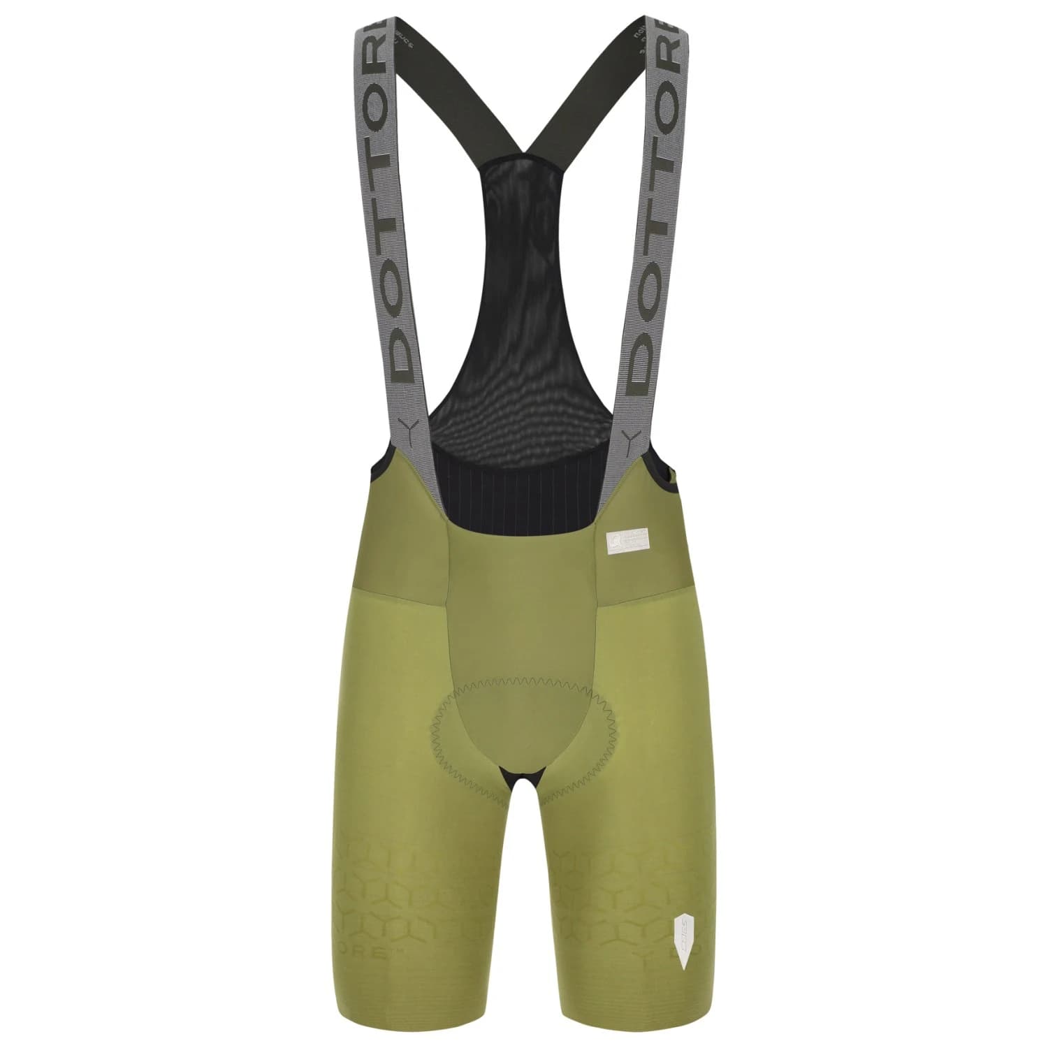 Мъжки клин за колоездене Q36.5 Dottore Pro Bib Shorts Cycling bottoms - Drab Green