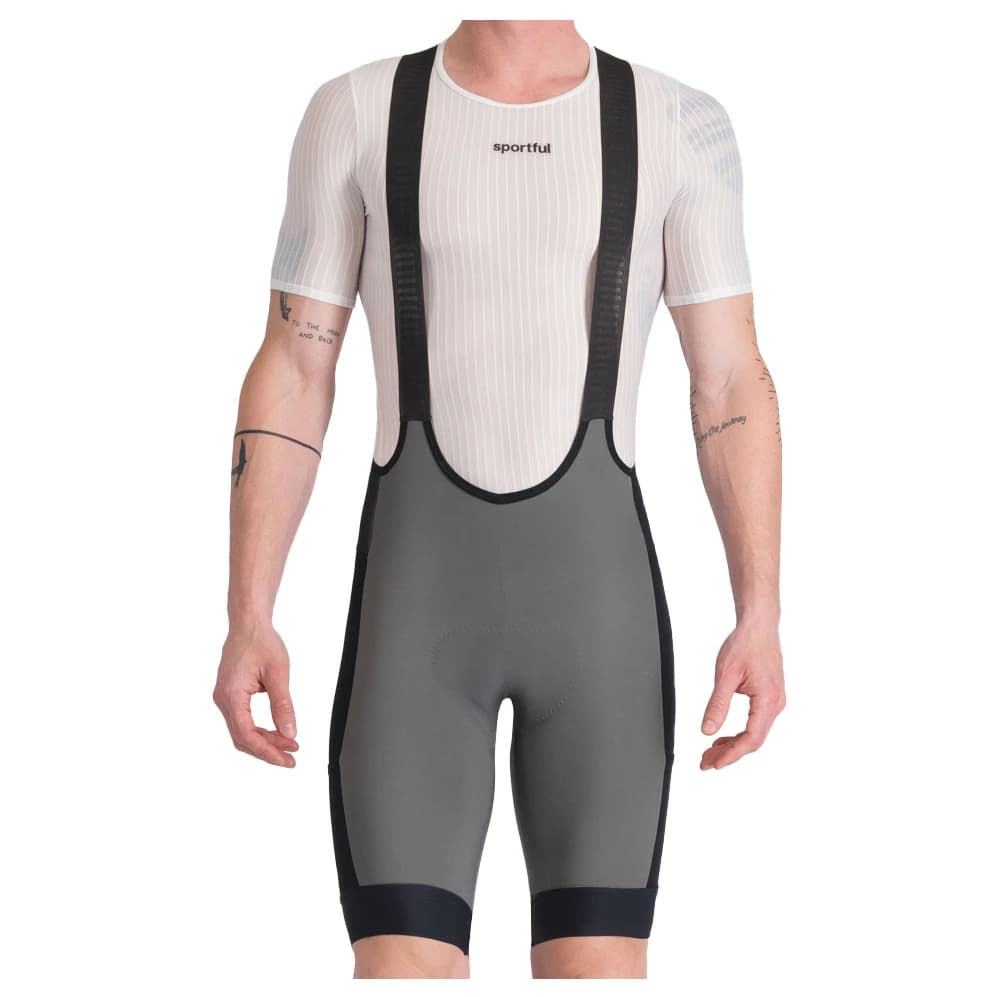Мъжки клин за колоездене Sportful Supergiara 2 Bibshort Cycling bottoms - Gun Metal / Black