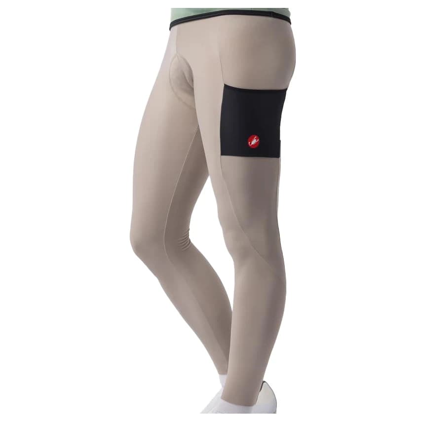 Мъжки клин за колоездене Castelli Unlimited Bibtight Cycling bottoms - Clay