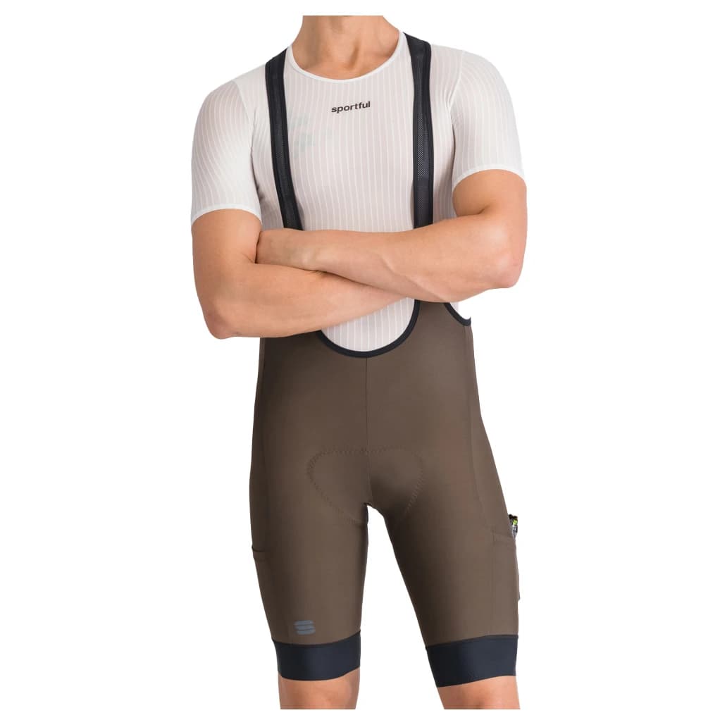 Мъжки клин за колоездене Sportful Giara 2 Bibshort Cycling bottoms - Midnight Mocha