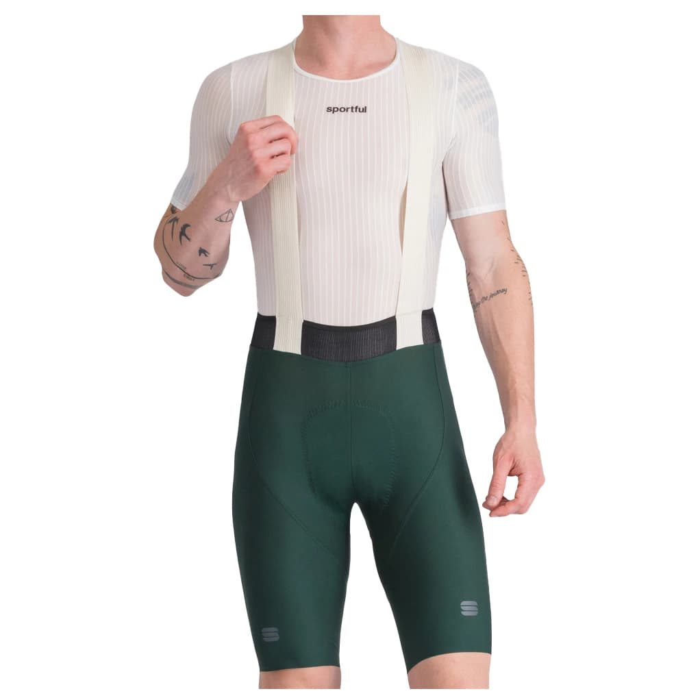 Мъжки клин за колоездене Sportful LTD 2 Bibshort Cycling bottoms - Oblivion Green