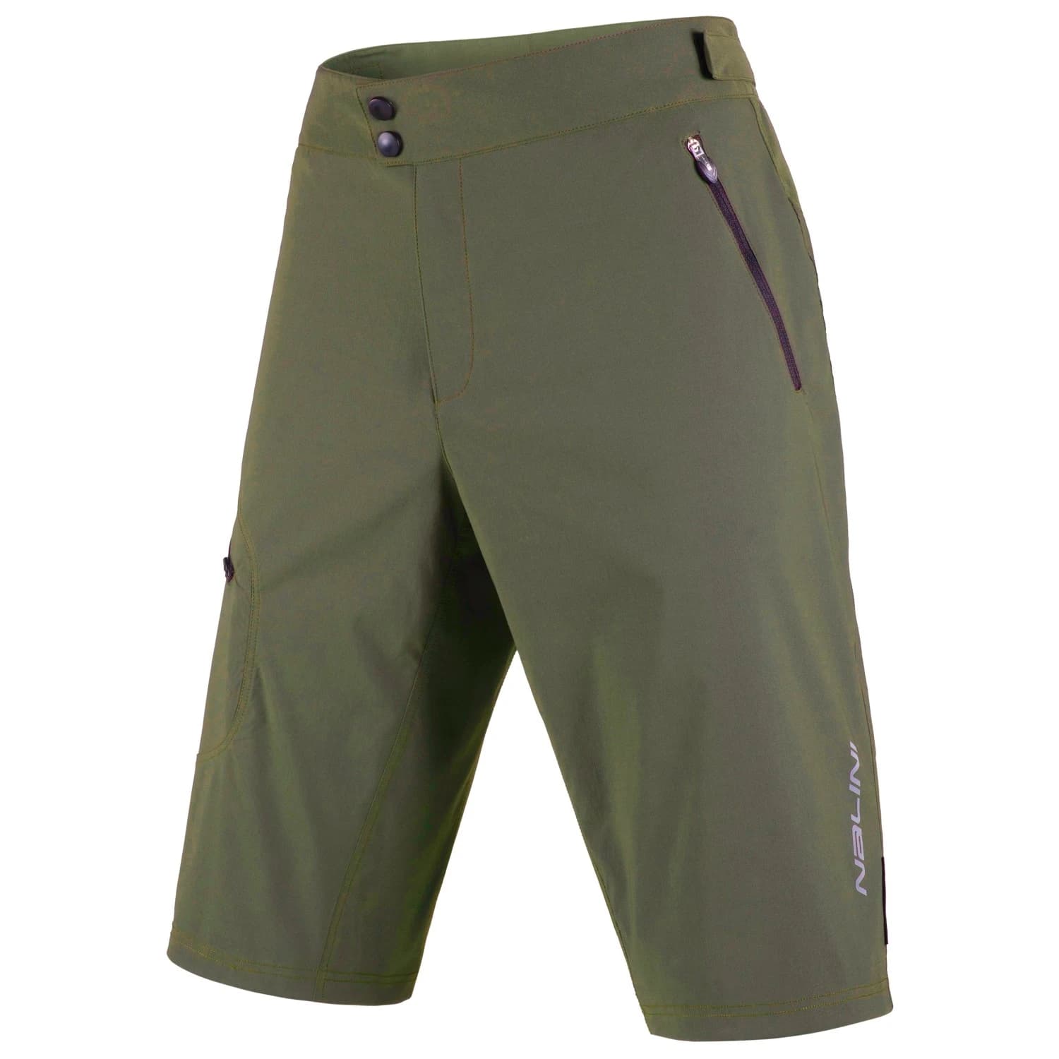 Мъжки шорти за колоездене Nalini Adventure Short Cycling bottoms - Verde Olive