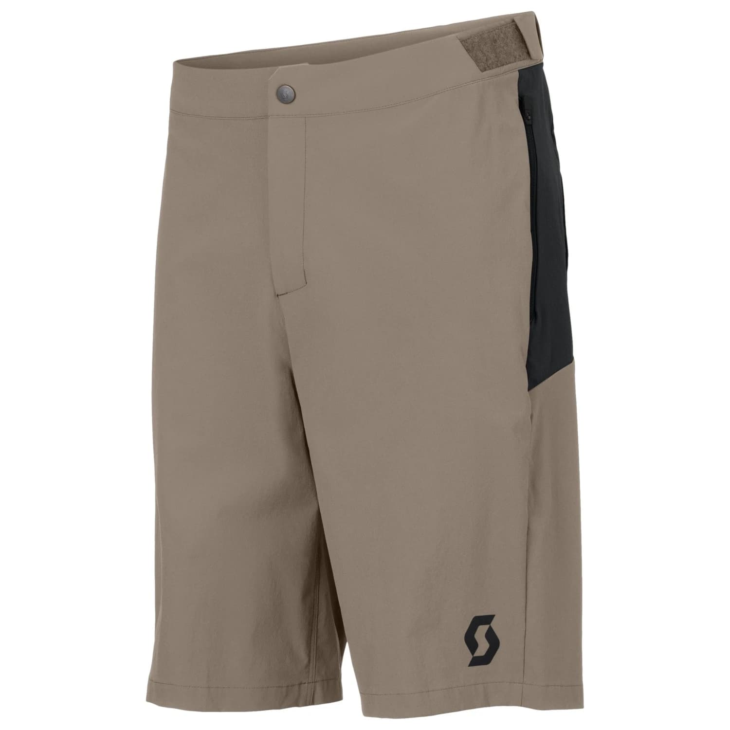 Мъжки шорти за колоездене Scott Shorts Vertic Lt with Pad Cycling bottoms - Toast Beige / Black