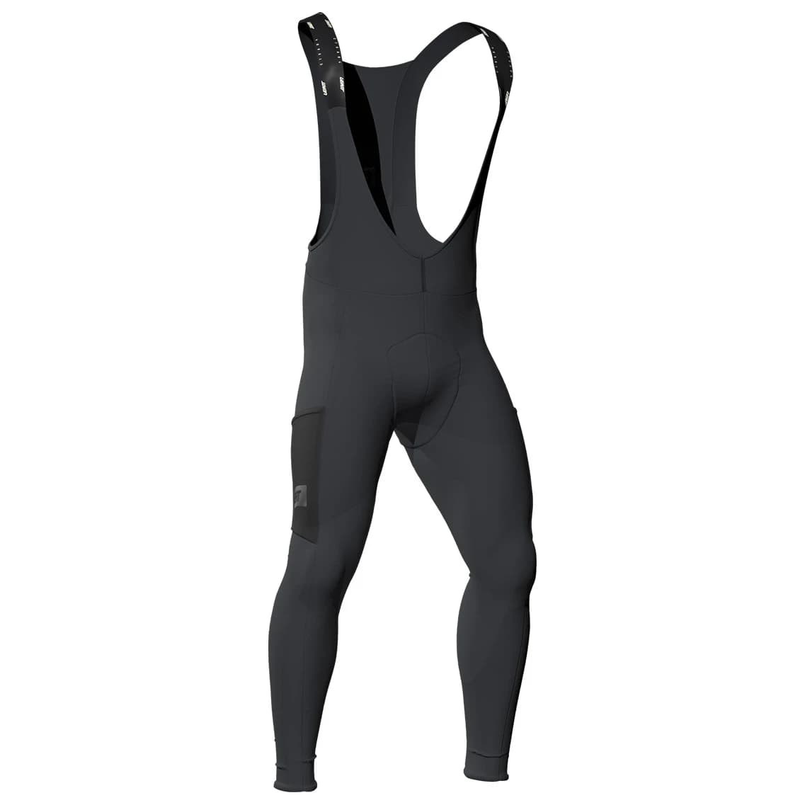 Мъжки дълъг панталон за колоездене Leatt MTB 4.0 Thermaflow Bib Long Cycling bottoms - Black