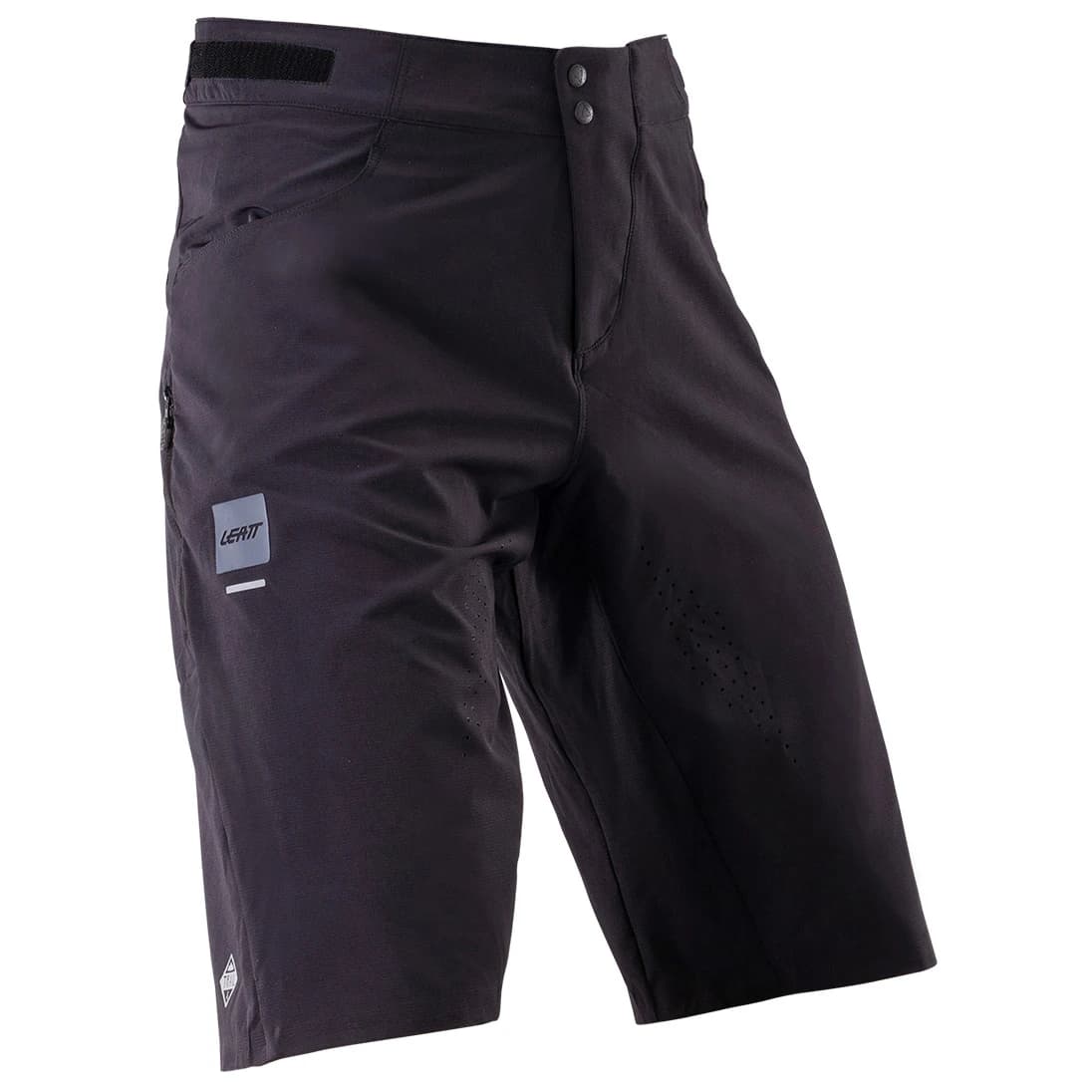 Мъжки шорти за колоездене Leatt MTB Trail 3.0 Shorts Padded Cycling bottoms - Ghost Black