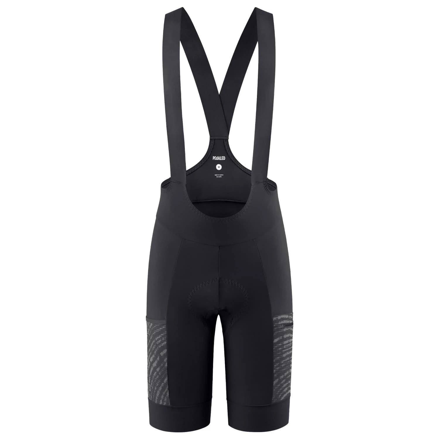 Мъжки клин за колоездене Pedaled Odyssey Bib Short Cycling bottoms - Black