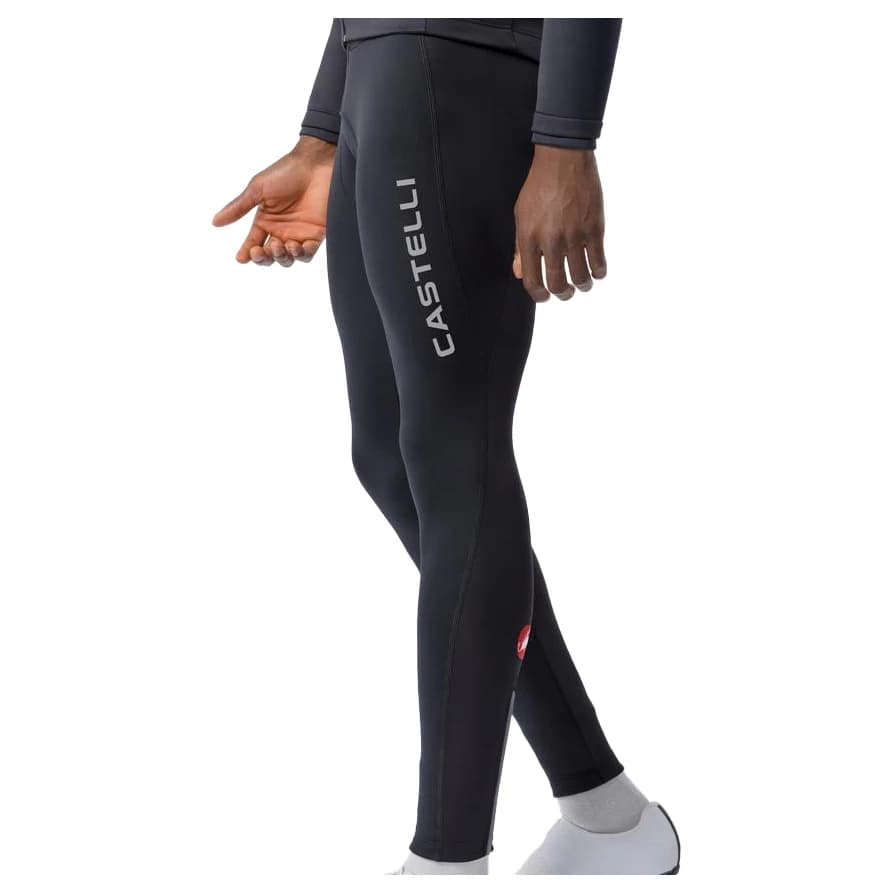 Мъжки клин за колоездене Castelli Entrata 2 Wind Bibtight Cycling bottoms - Black