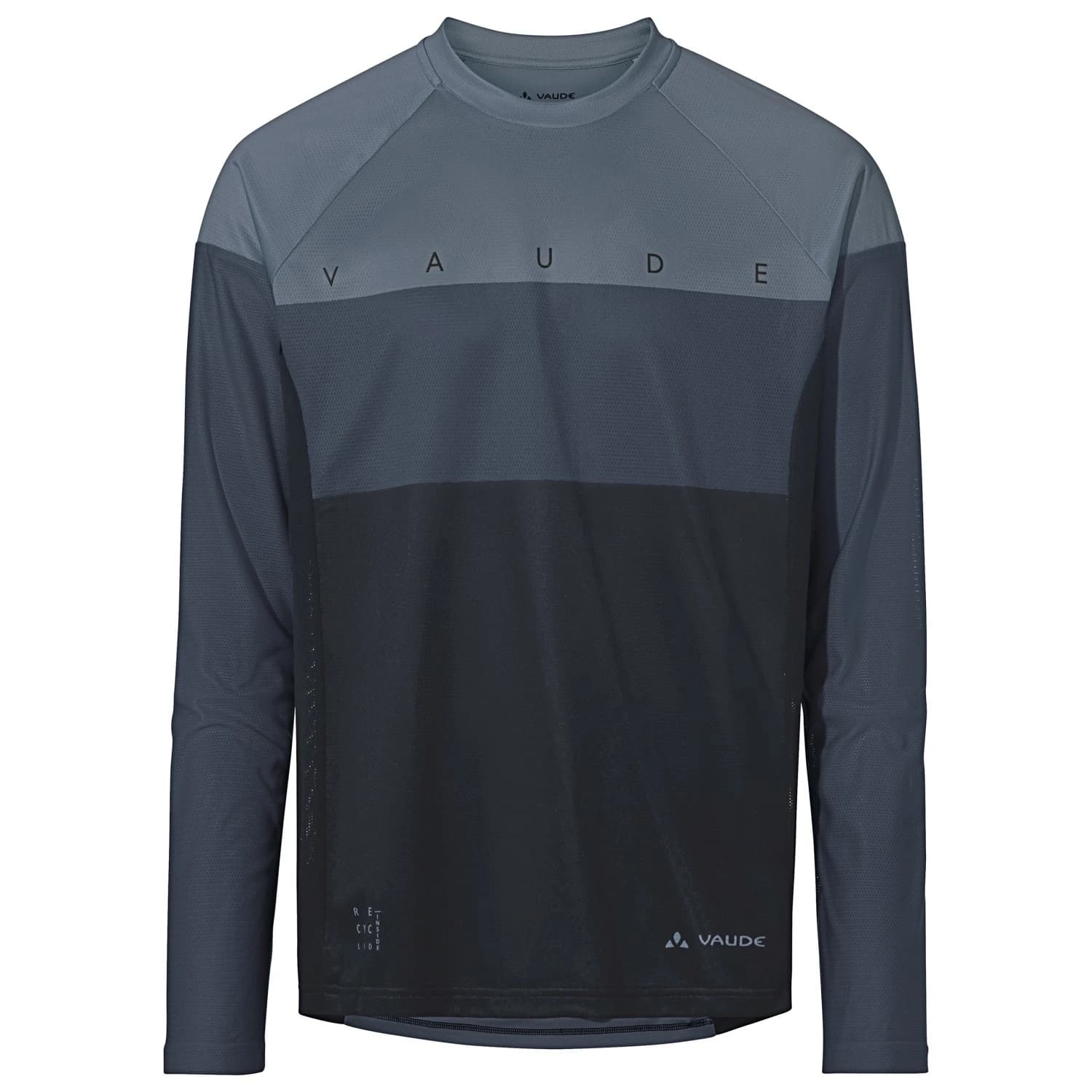 Мъжка фланелка с дълъг ръкав за колоездене Vaude Moab L/S T-Shirt VI Cycling jersey - Heron