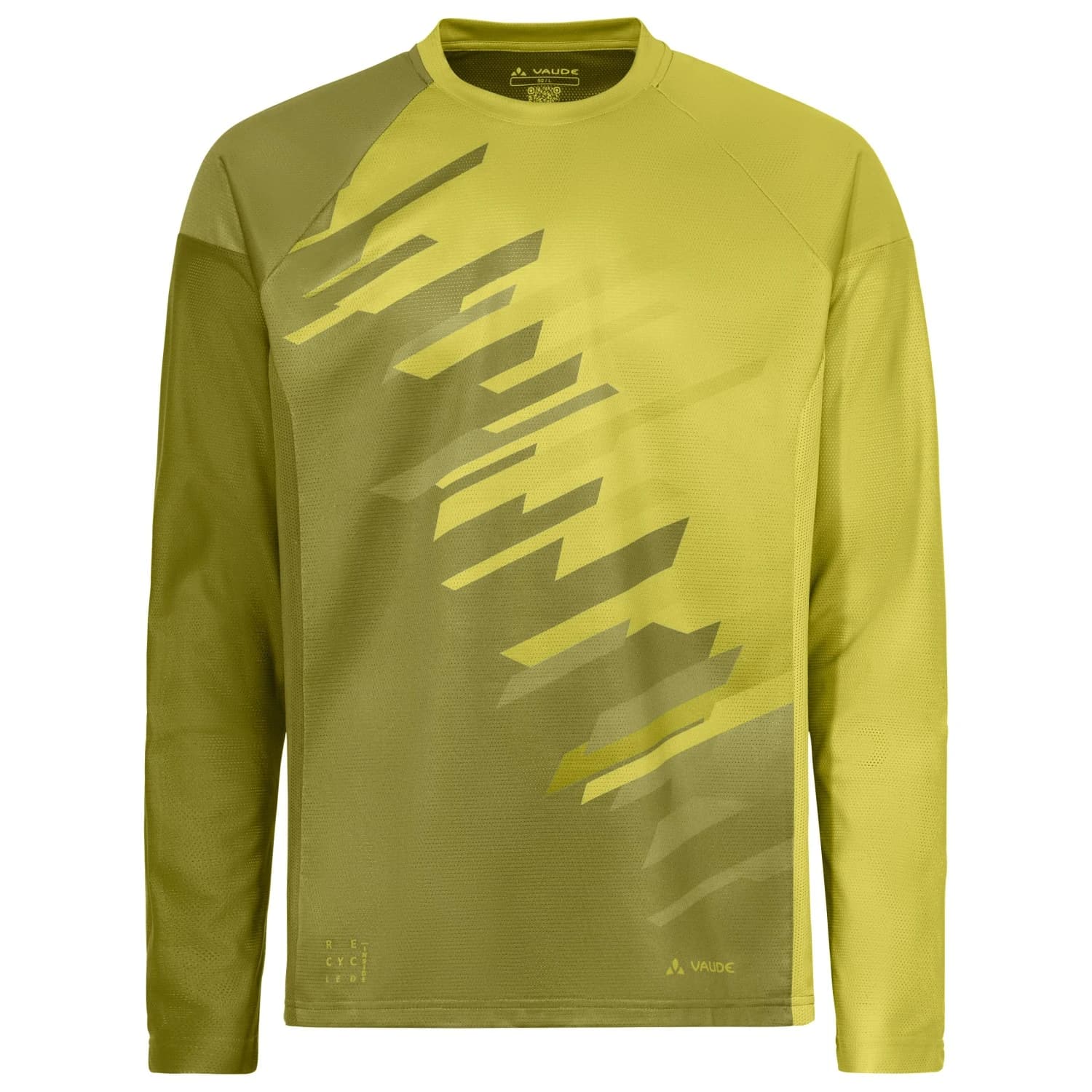 Мъжка фланелка с дълъг ръкав за колоездене Vaude Moab L/S T-Shirt VI Cycling jersey - Dark Leaf