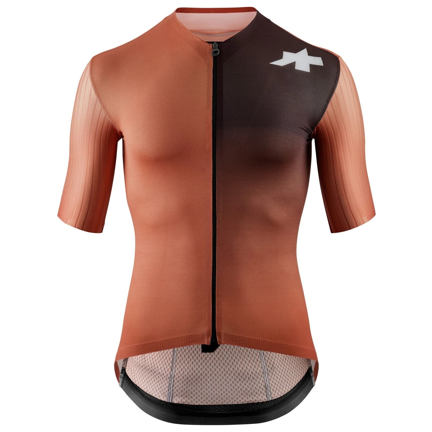 Мъжка фланелка с къс ръкав за колоездене ASSOS Equipe RS Jersey S11 Cycling jersey - Rusty Brown