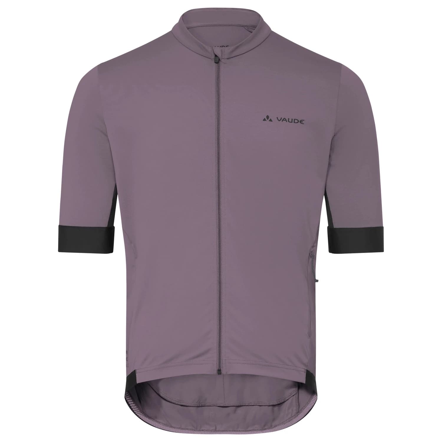 Мъжка фланелка с къс ръкав за колоездене Vaude Kuro Full-Zip Tricot II Cycling jersey - Purple Ash