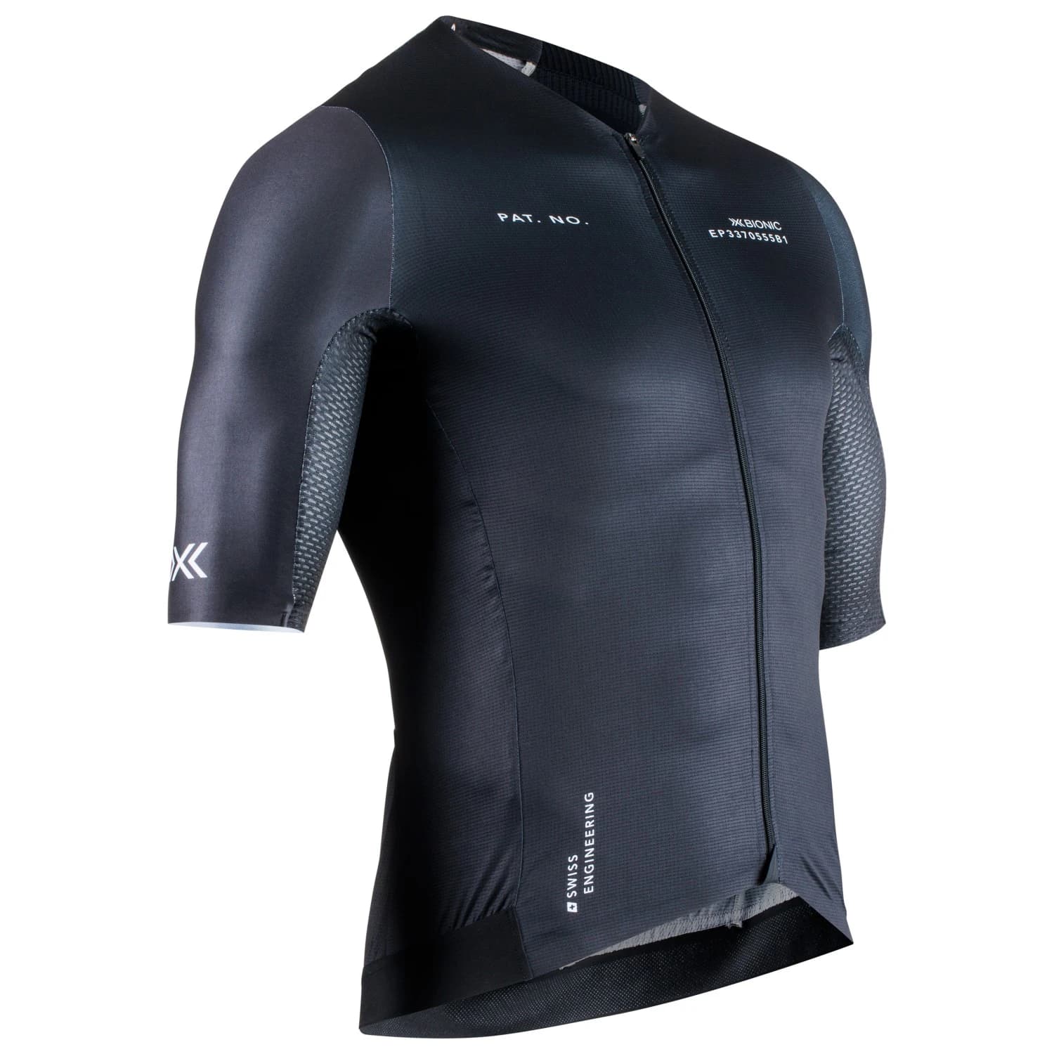 Мъжка фланелка с къс ръкав за колоездене X-Bionic Corefusion Aero Jersey S/S Cycling jersey - Opal Black
