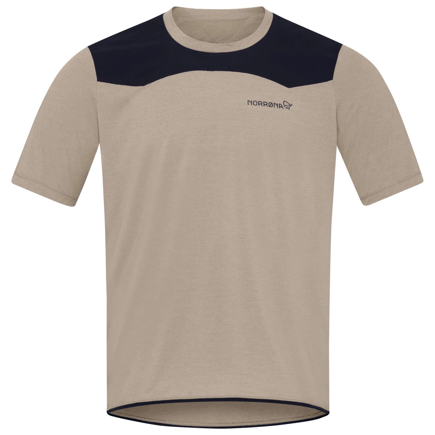 Мъжка фланелка с къс ръкав за колоездене Norrøna Skibotn Equaliser Tech T-Shirt Cycling jersey - Winter Twig / Caviar Black