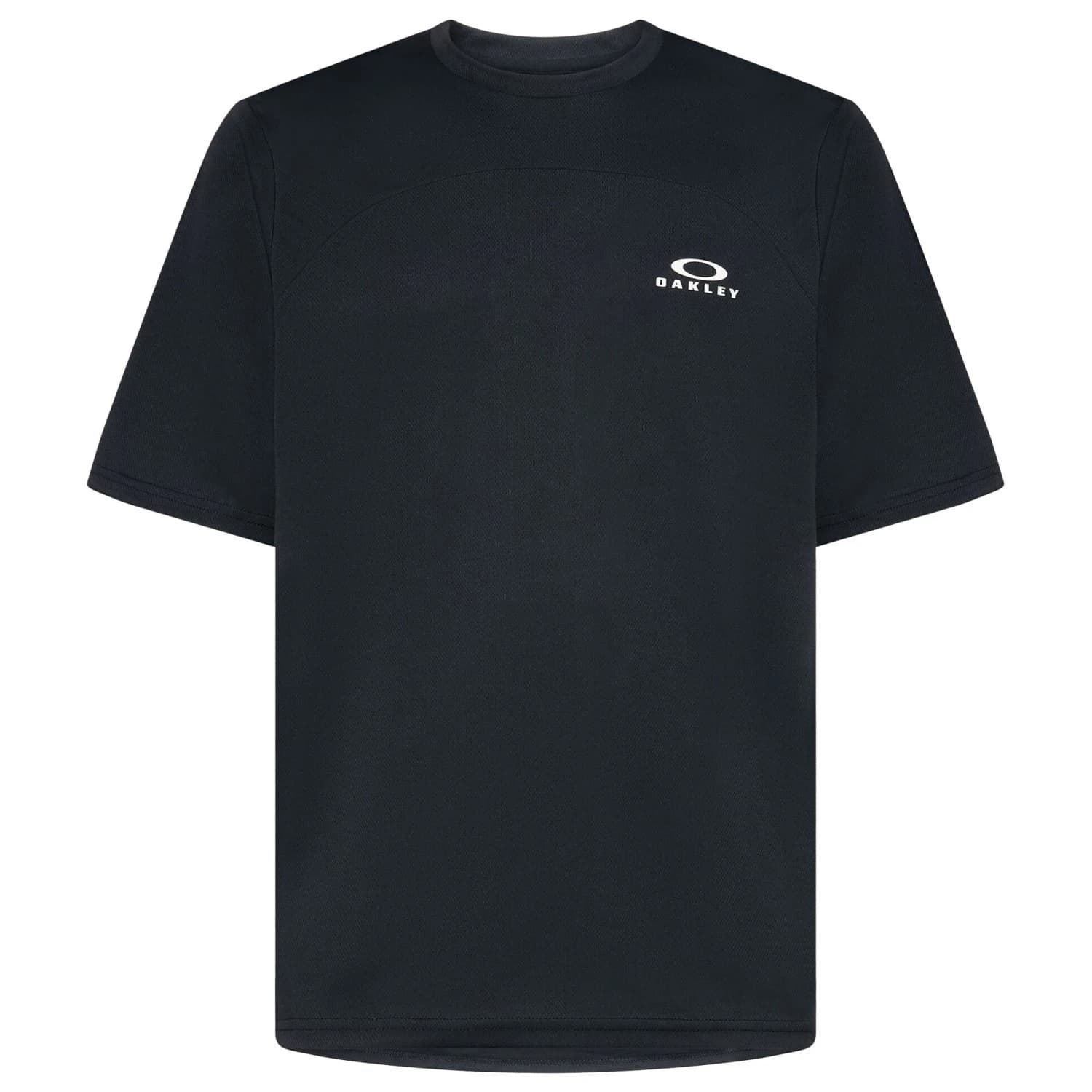 Мъжка фланелка с къс ръкав за колоездене Oakley Free Ride S/S Jersey Cycling jersey - Black / White