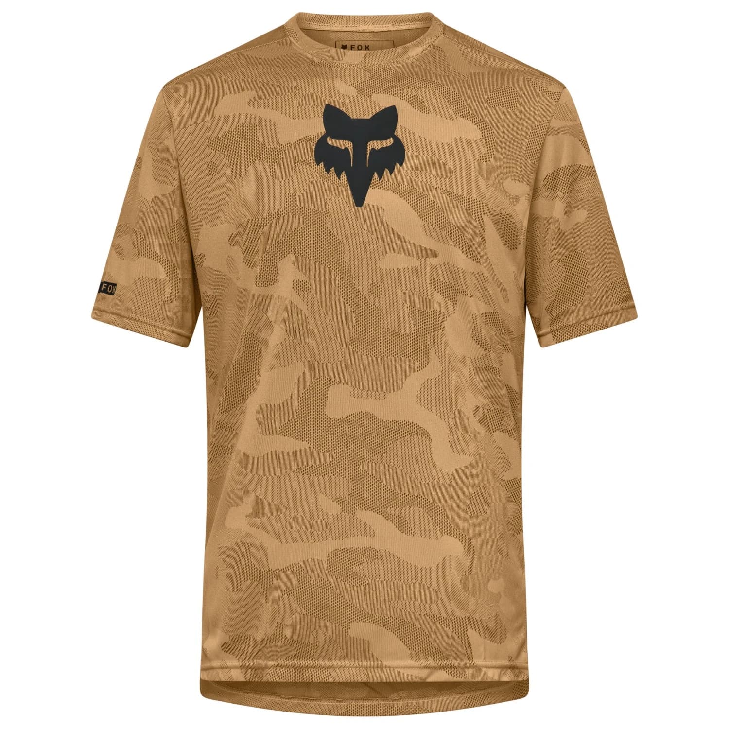 Мъжка фланелка с къс ръкав за колоездене Fox racing Ranger Tru Dri S/S Jersey Cycling jersey - Nutmeg