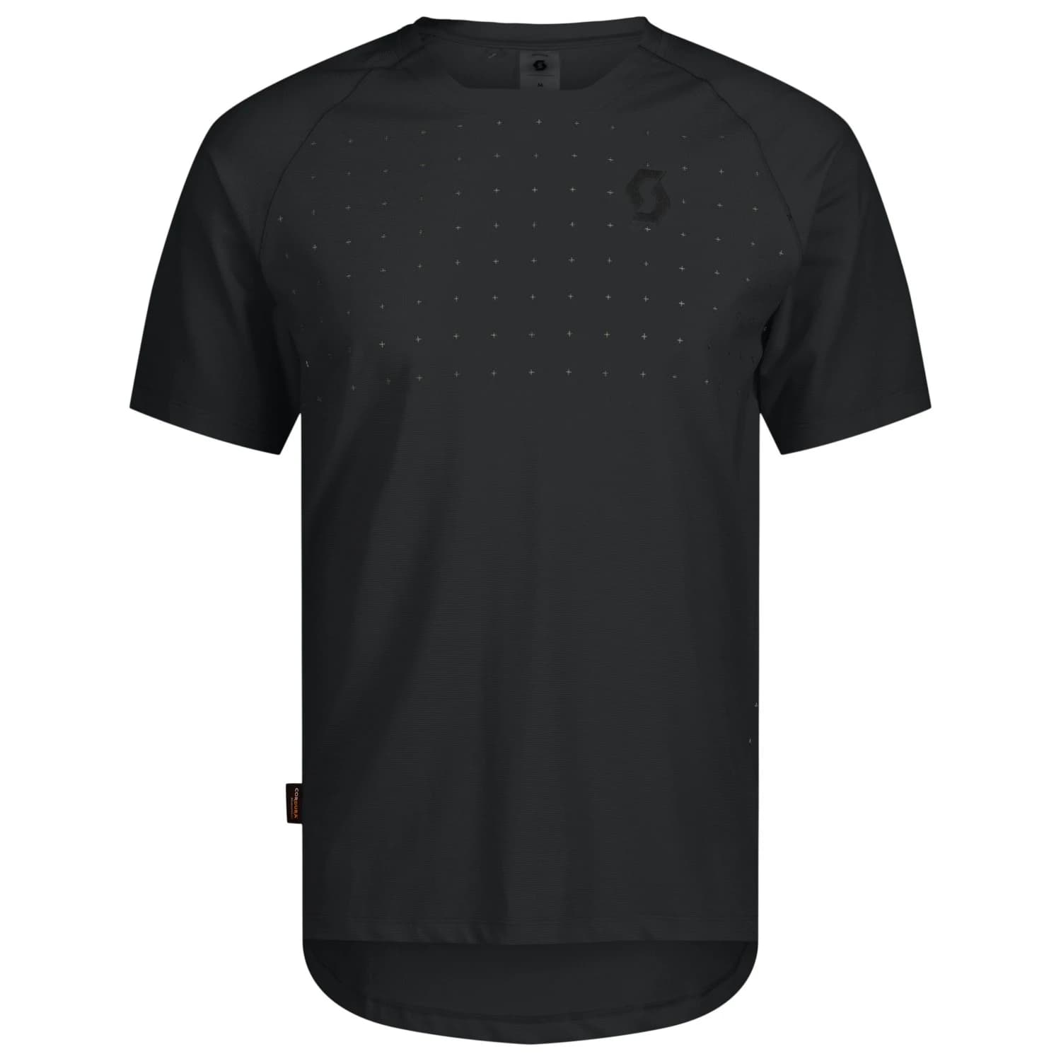 Мъжка фланелка с къс ръкав за колоездене Scott Tee Trail Vertic Pro S/S Cycling jersey - Black