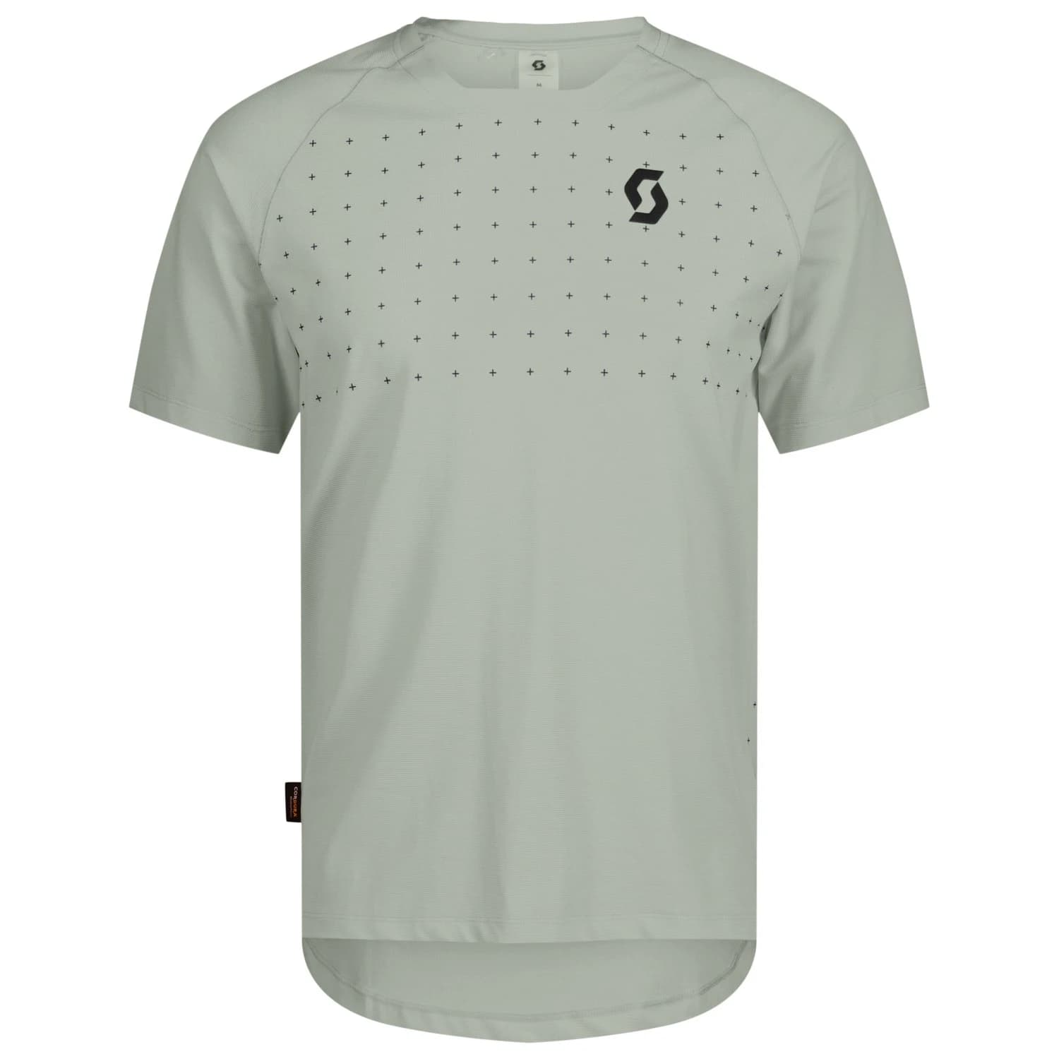 Мъжка фланелка с къс ръкав за колоездене Scott Tee Trail Vertic Pro S/S Cycling jersey - Cotton White
