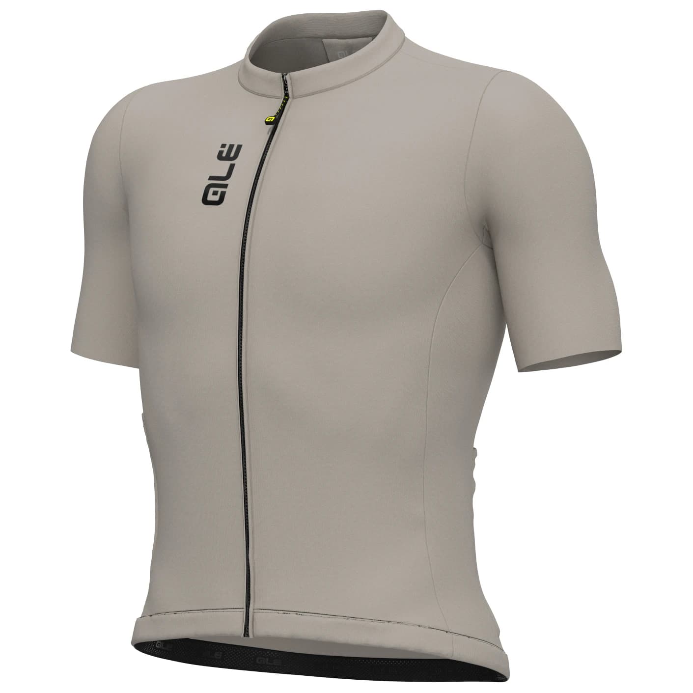 Мъжка фланелка с къс ръкав за колоездене Alé Pragma Color Block Off Road Jersey Cycling jersey - Stone
