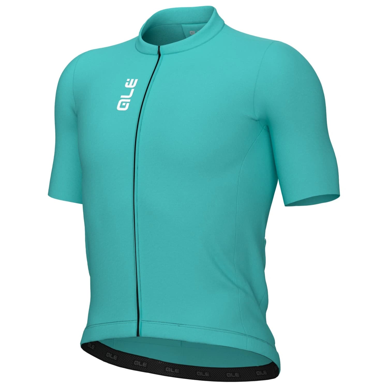 Мъжка фланелка с къс ръкав за колоездене Alé Pragma Color Block S/S Jersey Cycling jersey - Bay