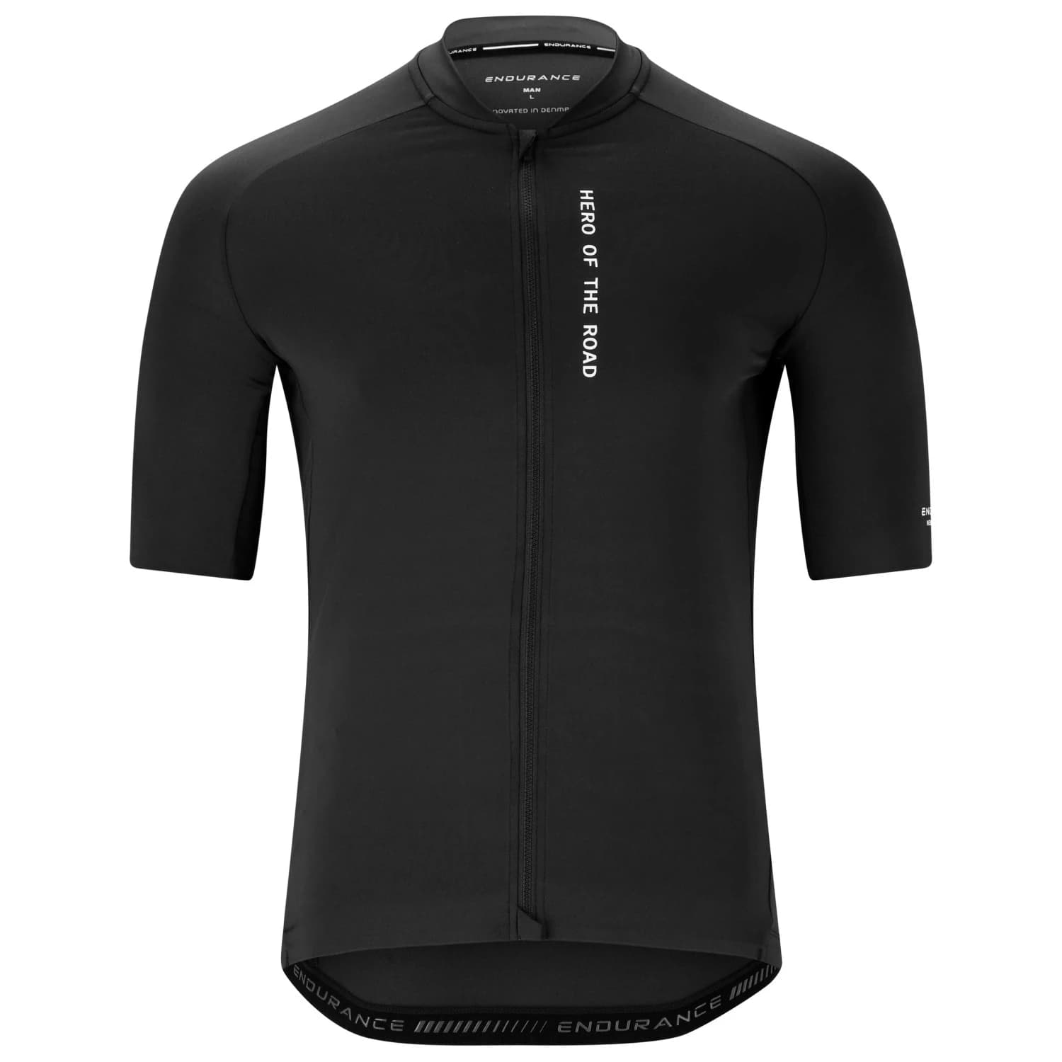 Мъжка фланелка с къс ръкав за колоездене Endurance Paxton Cycling/MTB S/S Jersey Cycling jersey - Black