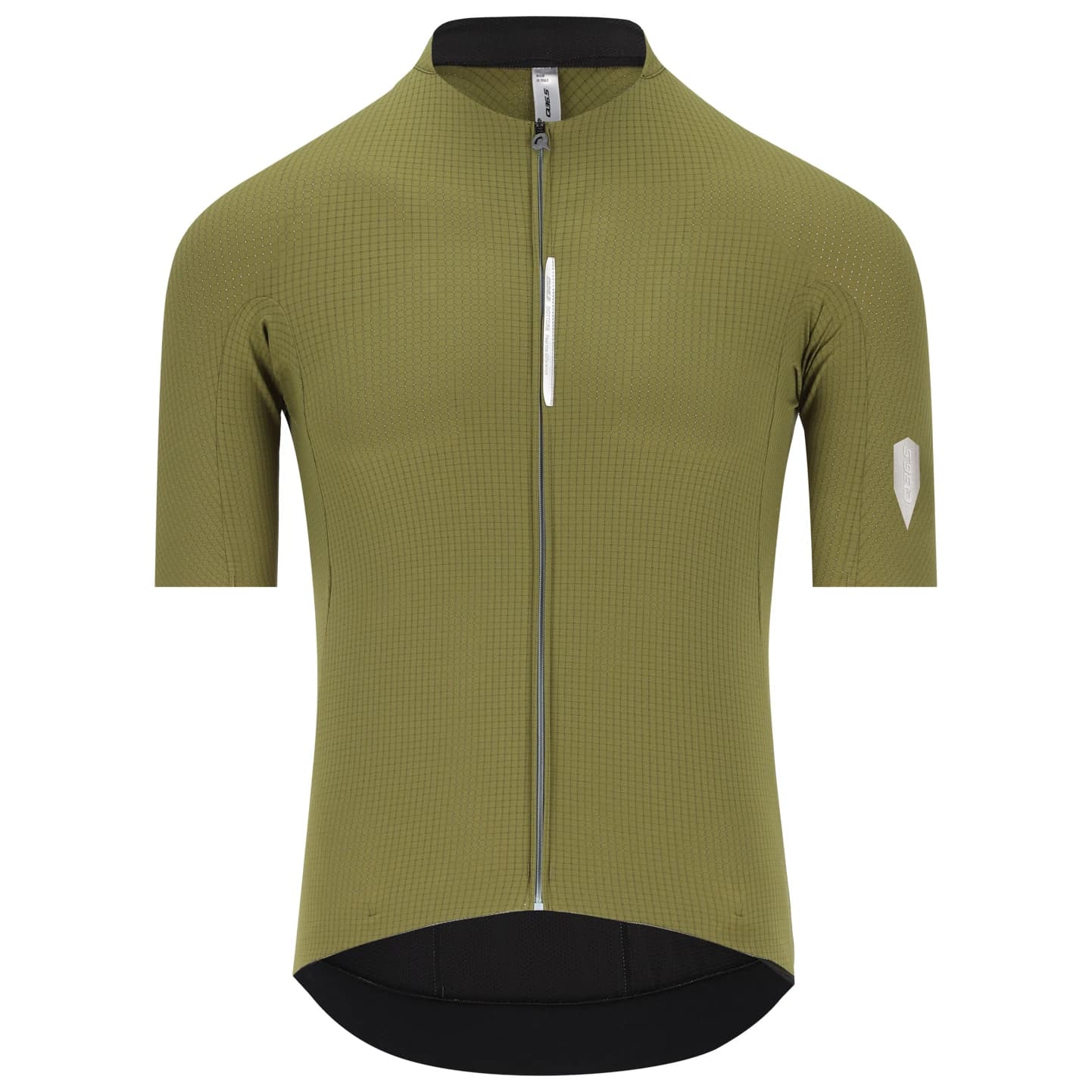Мъжка фланелка с къс ръкав за колоездене Q36.5 Dottore Pro Jersey Cycling jersey - Drab Green