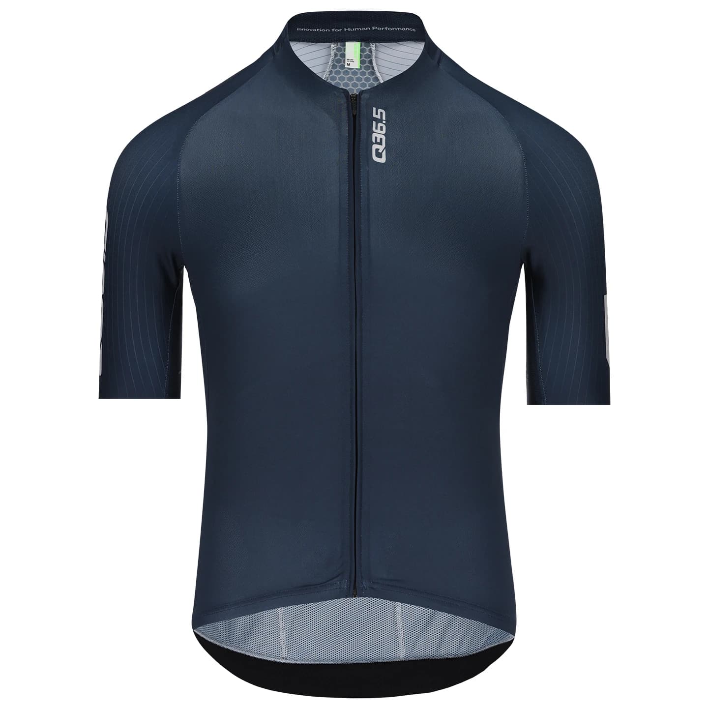 Мъжка фланелка с къс ръкав за колоездене Q36.5 Gregarius Pro Signature Jersey Cycling jersey - Nautica Blue