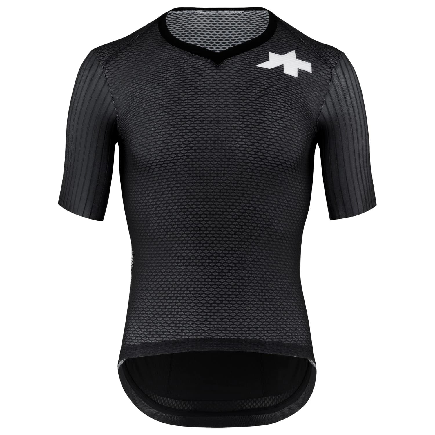 Мъжка фланелка с къс ръкав за колоездене Assos Equipe RSR Jersey S11 Cycling jersey - Black Series