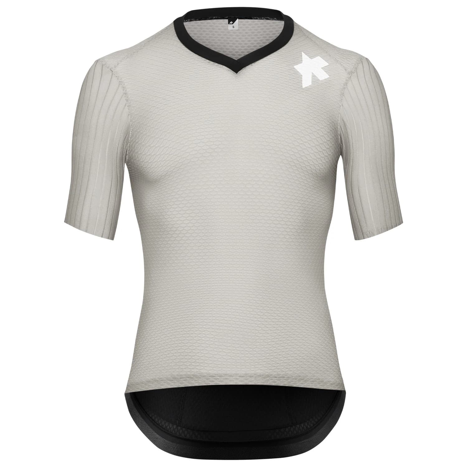 Мъжка фланелка с къс ръкав за колоездене Assos Equipe RSR Jersey S11 Cycling jersey - Almond Milk