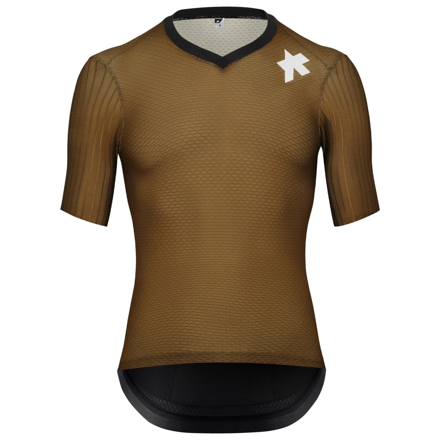 Мъжка фланелка с къс ръкав за колоездене Assos Equipe RSR Jersey S11 Cycling jersey - Jupiter Gold