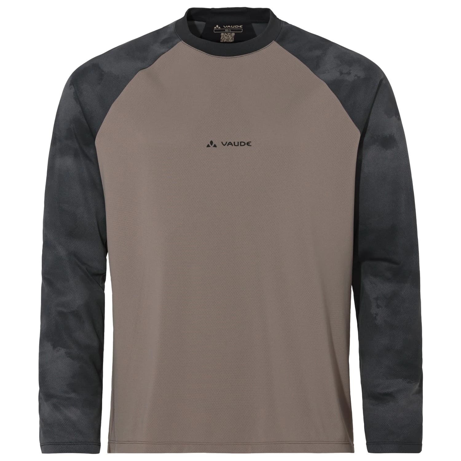 Мъжка фланелка с дълъг ръкав за колоездене Vaude Loamer L/S Shirt Cycling jersey - Coconut