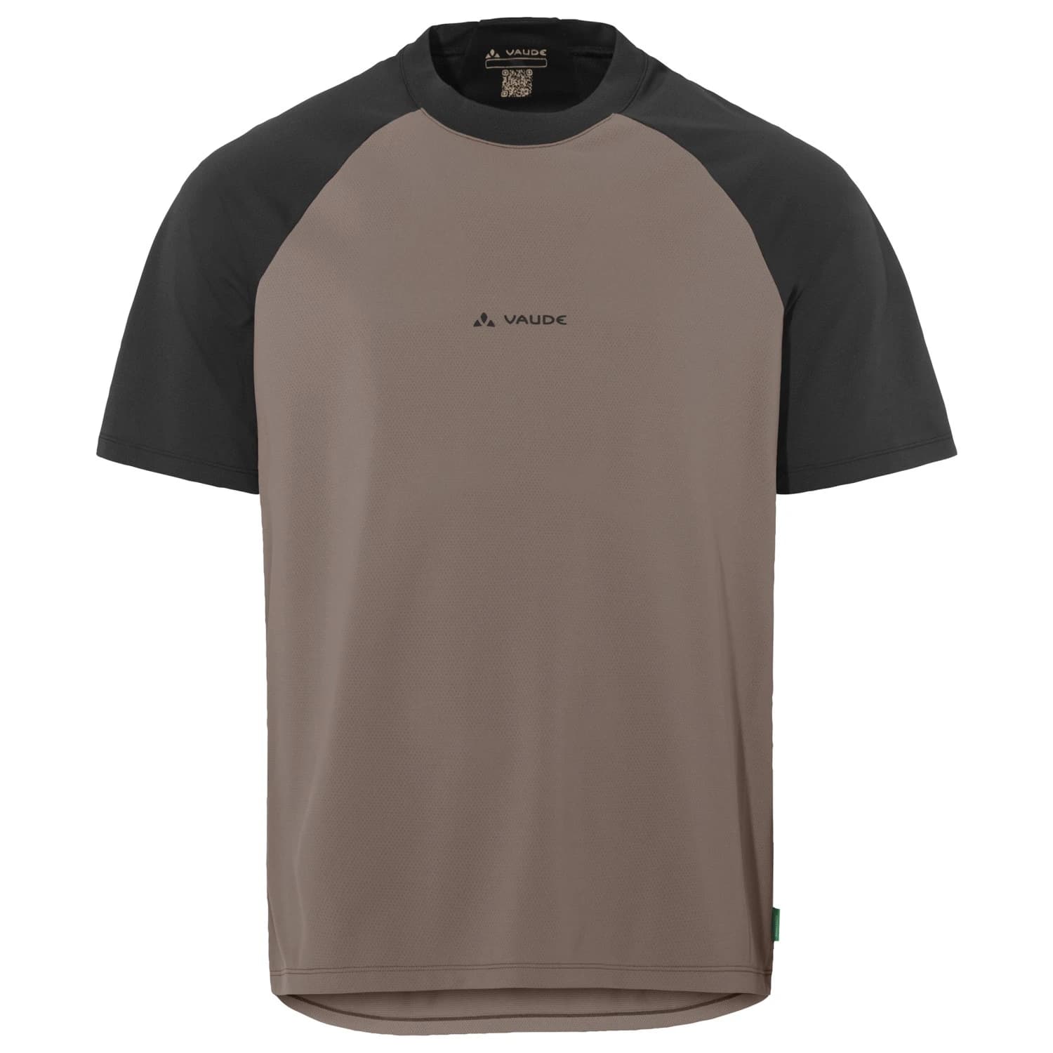 Мъжка фланелка с къс ръкав за колоездене Vaude Loamer Shirt Cycling jersey - Coconut